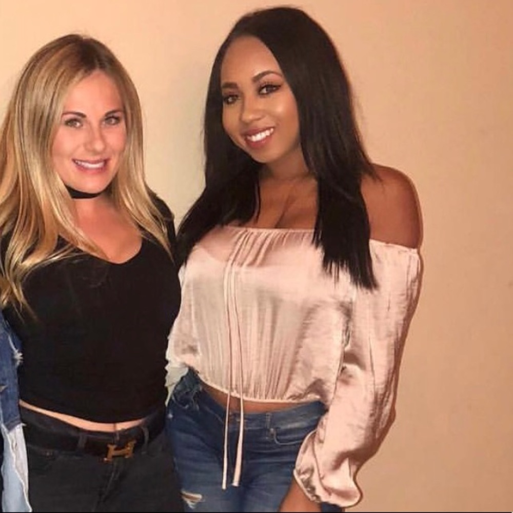 Beautiful Gold Off the Shoulder Top